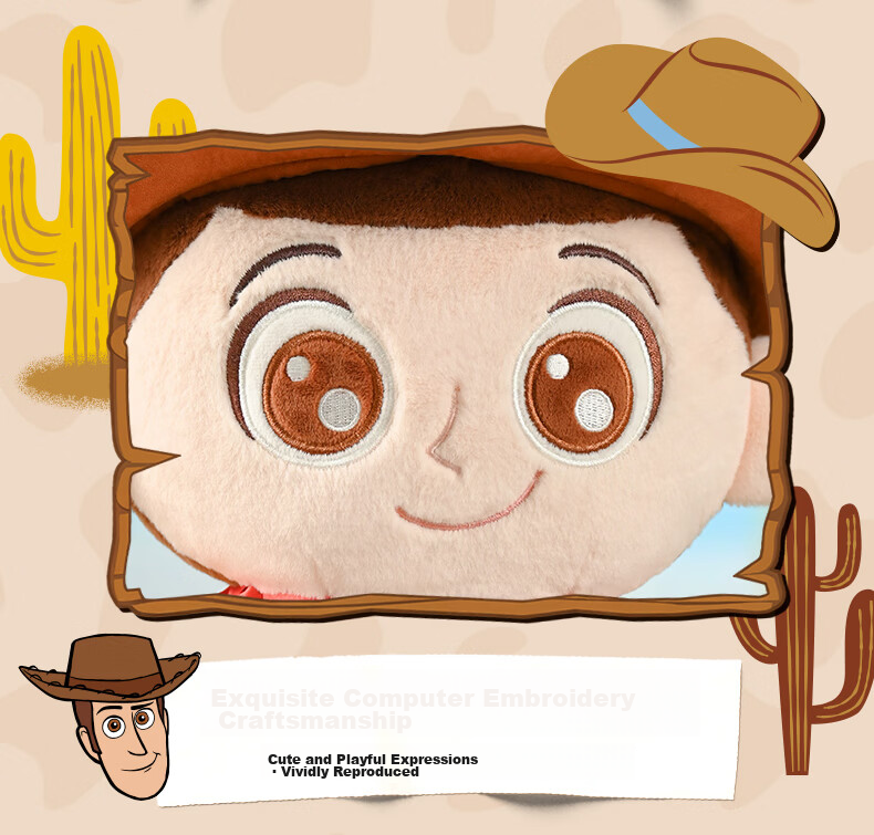 Disney Toy Story 5 Woody Cute Plush Doll Birthday Gift for Girls Adorable Pillow Toy 6