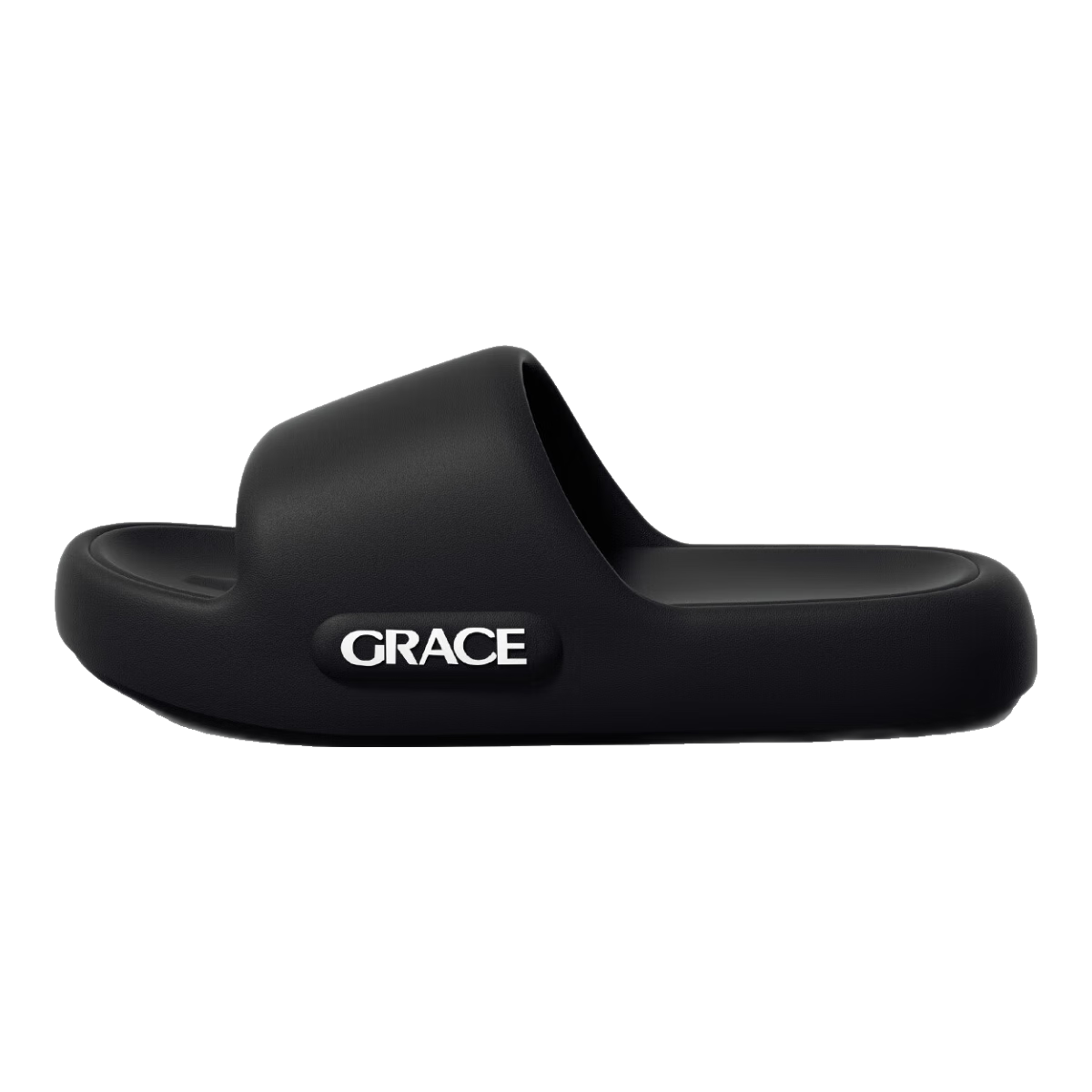 Grace Slippers for Men, Summer Home Use, Squishy EVA Thick Sole, Bathroom Shower Non-Slip Odor-Resistant Soft Elastic Sandals