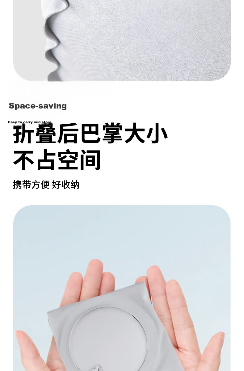 Howtreats Inflatable Lumbar Support Cushion U-Shaped Pillow Portable Travel Waist Pillow Airplane Backrest Press Neck Pillow 8