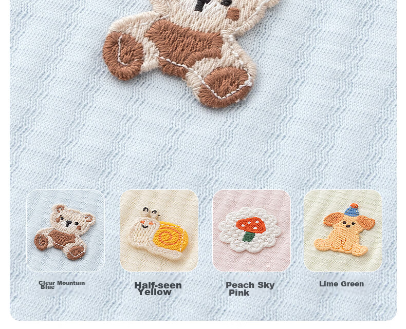 Yingbeiyi Pure Cotton Breathable Baby Short Sleeve and Shorts Set Summer Thin Children's Two-Piece Air Conditioning Homewear 27