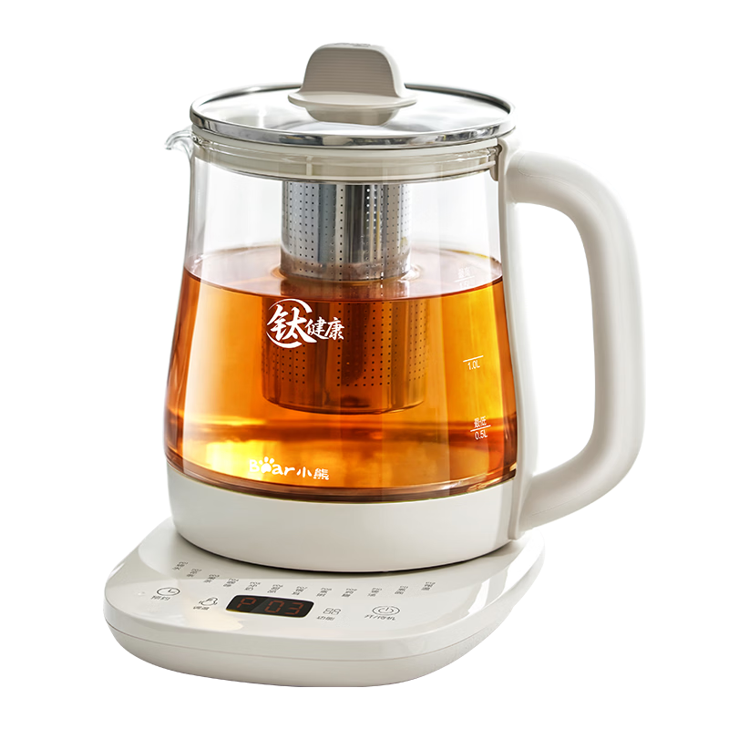 Bear Health Pot Tea Kettle Multifunctional Insulated Electric Kettle Titanium Baby-Safe Material 0 Coating YSH-J15Q3 1.5L