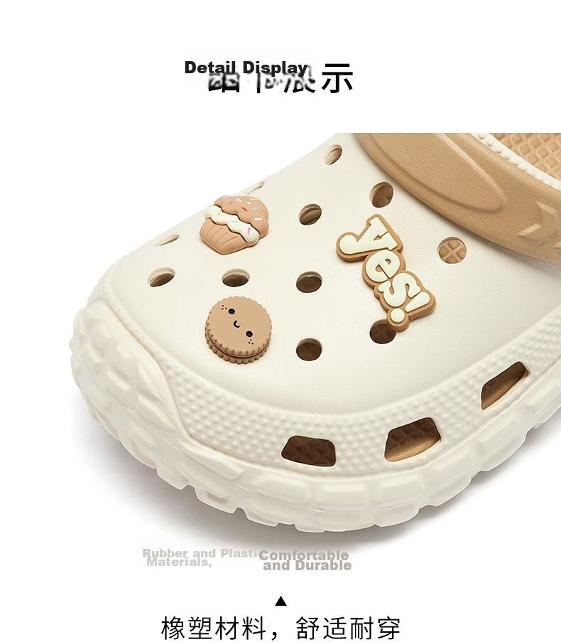 Hotwind Women's Summer New Fashion Height-Increasing Thick-Soled Clogs Casual Cute Beach Outdoor Slippers 24