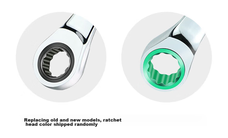LAOA LA150510 Adjustable Ratchet Wrench Dual-Use Quick Open-End Wrench 10mm 1