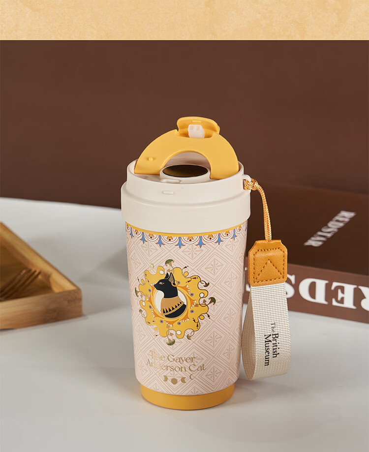 British Museum Starry Sky Portable Coffee Thermos Insulated Water Bottle Creative Gift High-Value Birthday Present for Girls 5