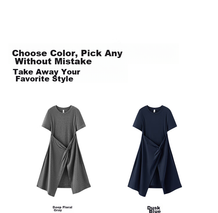 Semir Women's Summer Dress Round Neck Twist Waist Cooling Casual Design Short Skirt 2026 109326114036 22