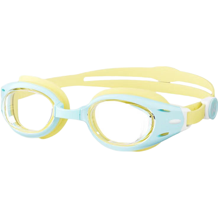 Keep Children's Swimming Goggles for Boys And Girls, Waterproof Anti-Fog Professional HD Swimming Glasses Comfortable Diving Equipment 501 Yellow Blue