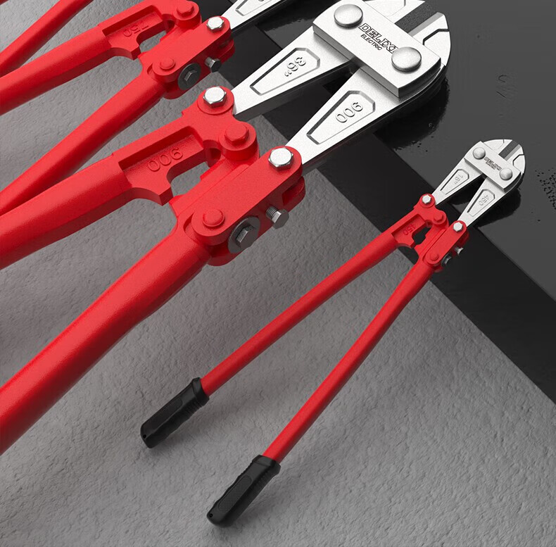 DELIXI ELECTRIC Industrial Grade Rebar Cutter Heavy-Duty Wire Cutter Iron Wire Pliers 8-Inch 18