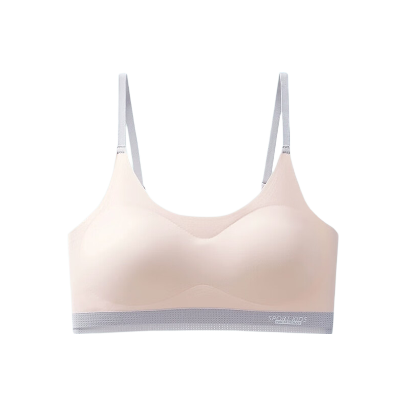 LangSha Girls' Underwear Bra, for Female Students And Children, Shock-Absorbing Sports Bra, for Teenagers in Middle School And High School, Puberty Development Period