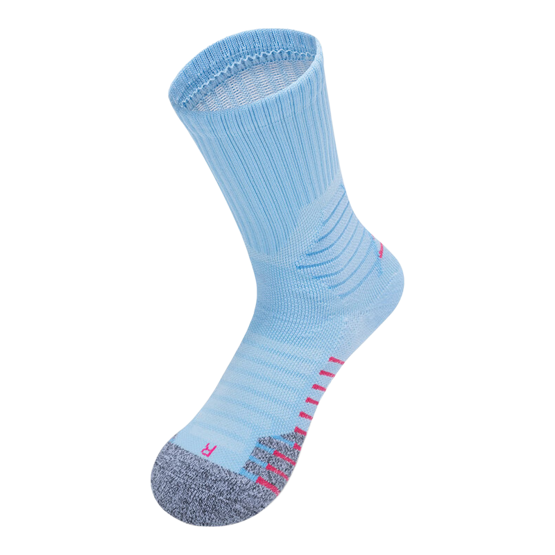 TFO 6th Generation Kids Sports Socks Sweat-Absorbing Breathable Outdoor Running Hiking Socks B2902417 Light Blue
