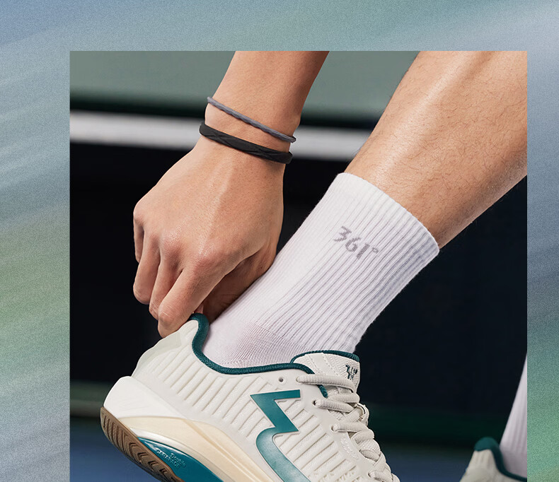 361° Stable Grip Tennis Shoes Men Summer Breathable Badminton Shoes Women Sports Non-Slip Wear-Resistant Couple 672634401-12 18