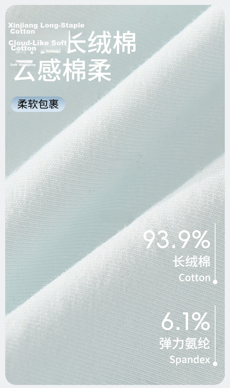 Ordifen 7A Antibacterial Youth Development Period Men's Underwear 4-Pack Summer Thin Skin-Friendly for High School Students 5