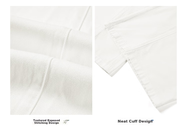 LeTing Naifu Loose Wide-Leg Casual Pants Summer New Straight Slim Yamamoto Pants Denim Off-White (In Stock) M 15