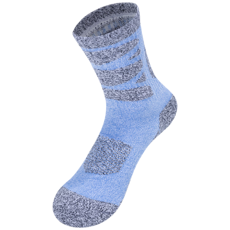 TFO 5th Generation Hiking Socks Sweat-Absorbing Mountaineering Sports Socks Outdoor Running Socks B2202473 Women's Sky Blue M