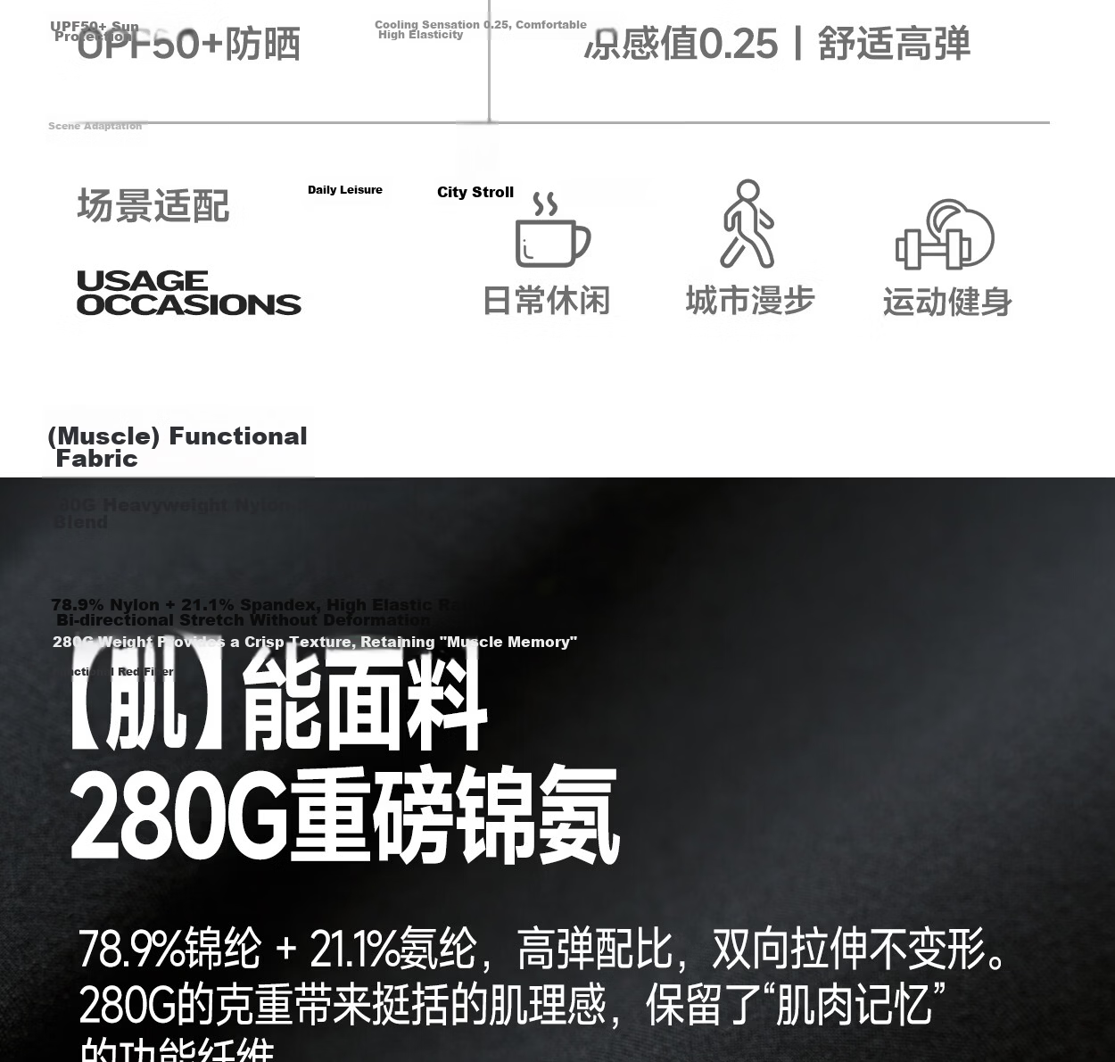 MUSCLE DOG Small Whale Cooling Sports Shorts for Men 2026 New High Elastic Breathable Running Fitness Shorts 15