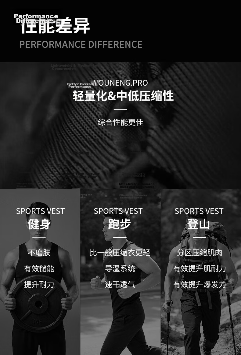 Peak Men's Sports Vest Tight High Elasticity Running Fitness Sweat-Absorbing Breathable Sleeveless Summer Quick-Dry Training Shirt 4
