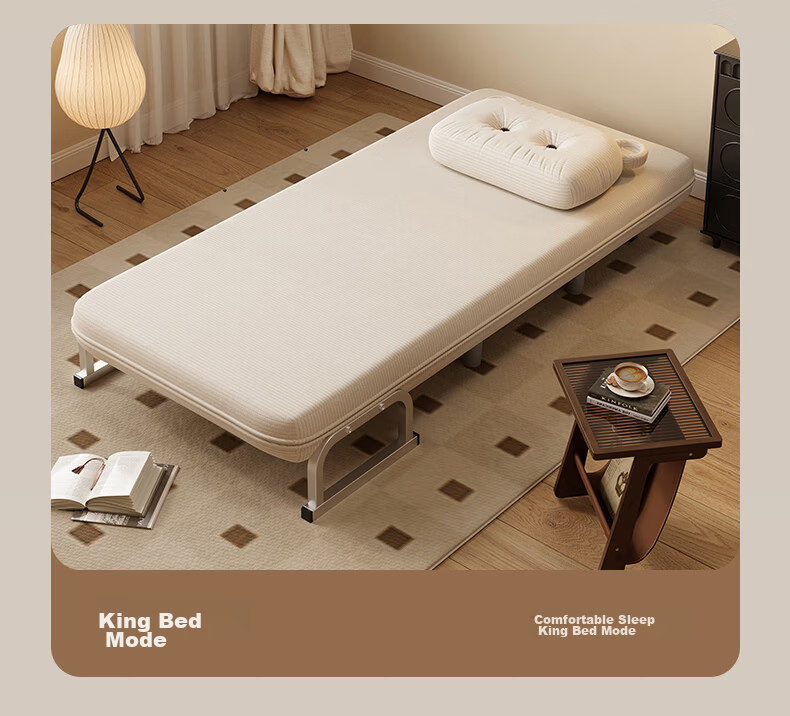 Warner New Sofa Bed Small Apartment Dual-Use Single Sofa Chair Office Nap Folding Bed S505 6