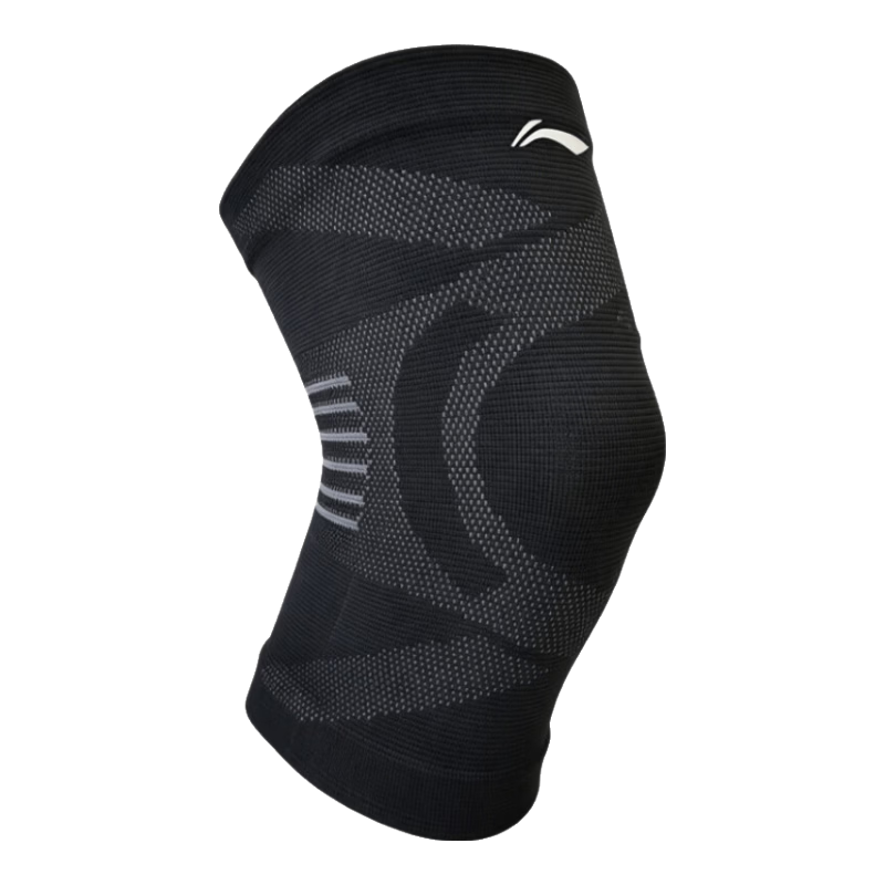 LI-NING Summer Thin Knee Pads Unisex Sports Professional Protection Running Meniscus Injury Basketball Badminton Black L
