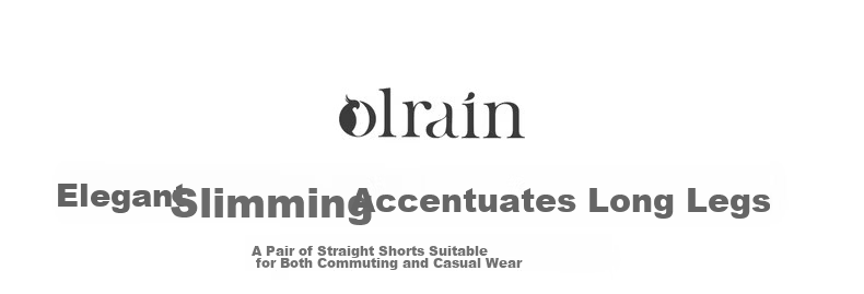 Olrain Eurielle Gray Blazer Shorts Women's Summer High Waist Korean Style Petite Hot Wind Pants Gray XL 1