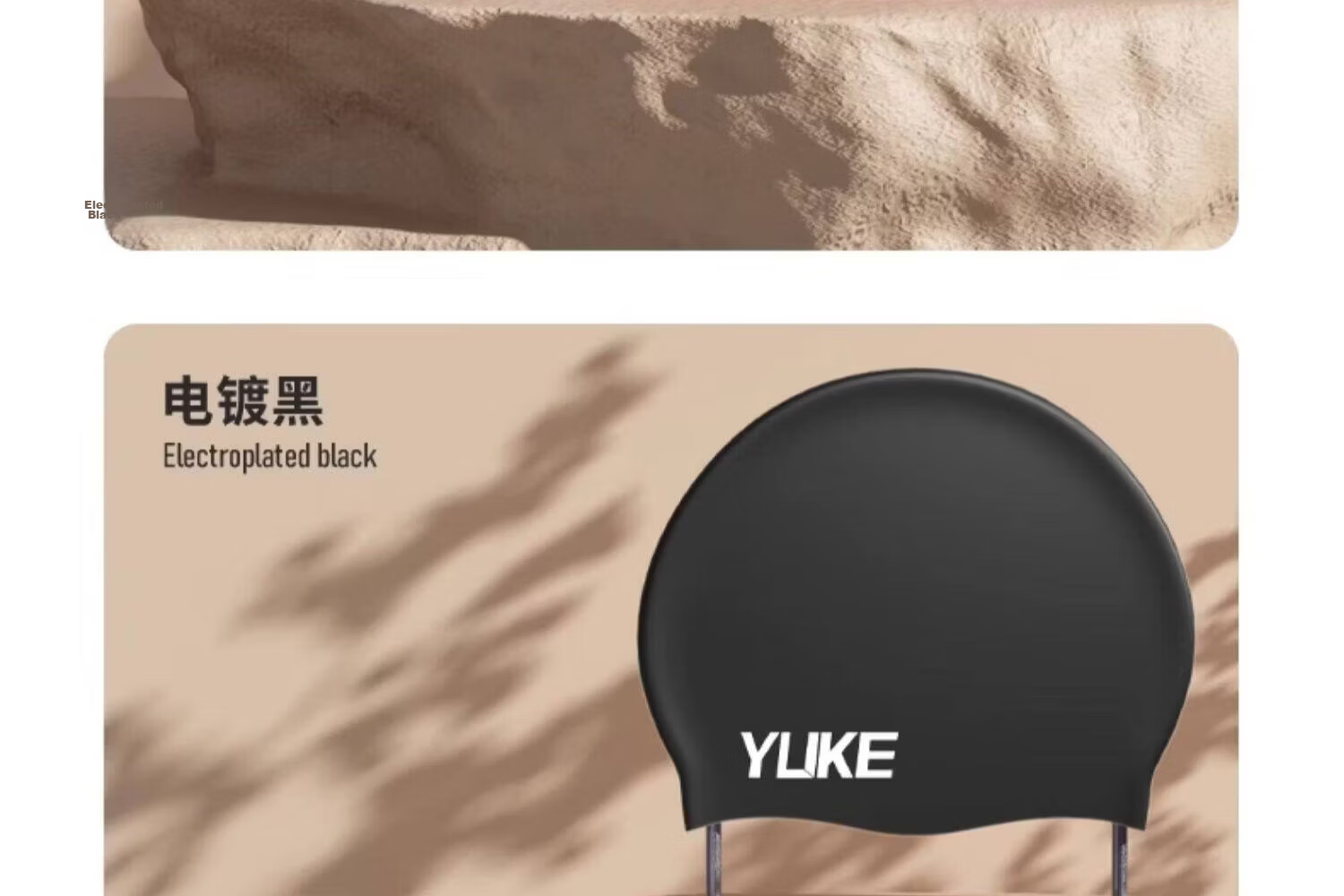 Yuke Swimming Goggles Men's HD Anti-Fog Waterproof Prescription Diving Professional Swim Cap and Goggles Set 30