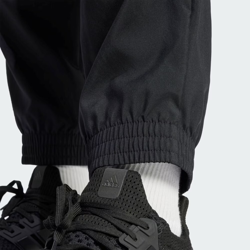 Adidas Black Sports Fashion Trendy Men's Casual Pants JF3538, Black, XL 7