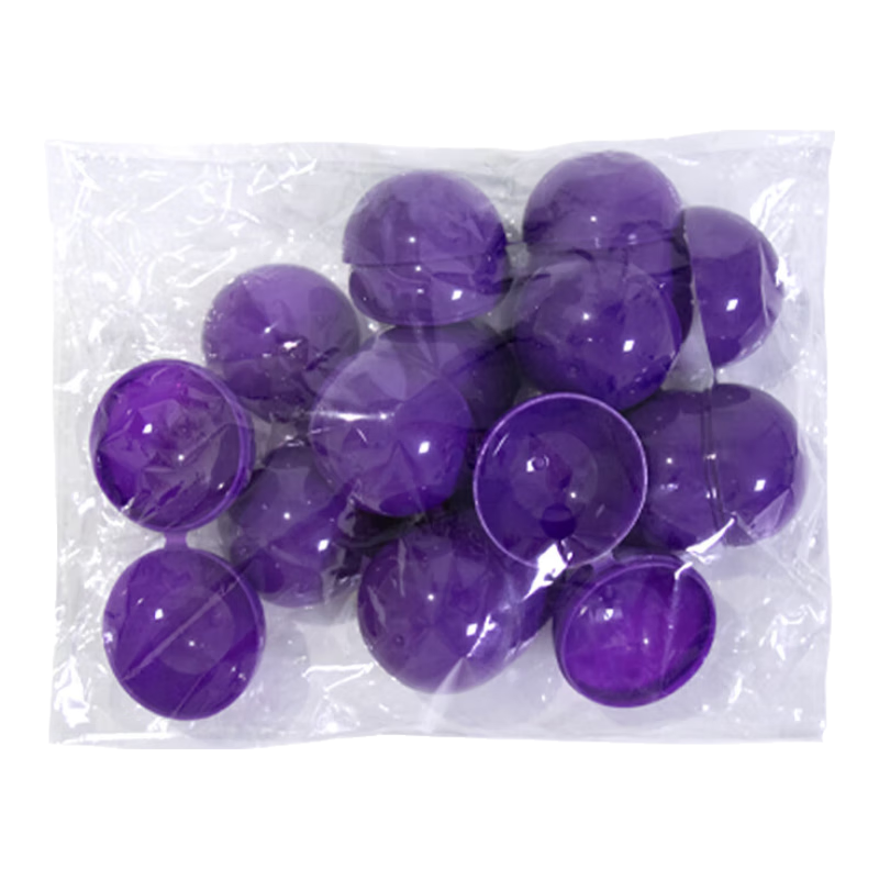 Reap Prize Ball/Prize Grabbing Ball/Lottery Ball/Prize Box/Trophy Box/Lottery Ticket Ball/Lottery Ticket Box Special Opening Balls for Prize Boxes Purple 25 Pieces/pack 6049-3