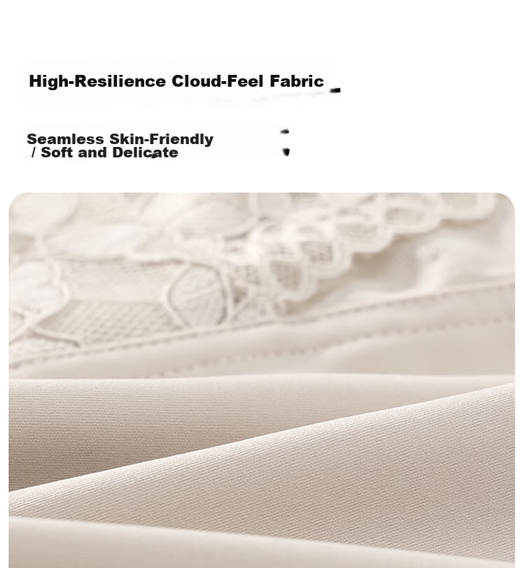 LangSha Spring Summer Comfortable Cooling Lace French Style Vest with Chest Pad Sexy Seamless Back Beautiful Versatile Camisole Bra 8