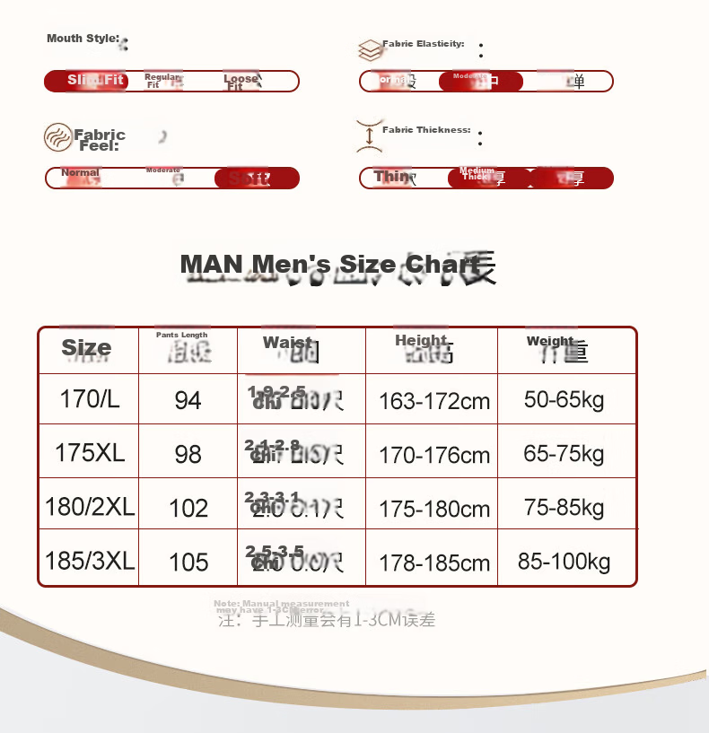 Mengyangwang Men's Thermal Pants 100% Mulberry Silk Filled Cotton Pants Thickened Winter Warm Underwear for Middle-aged and Elderly Men in Northeast Cold 3