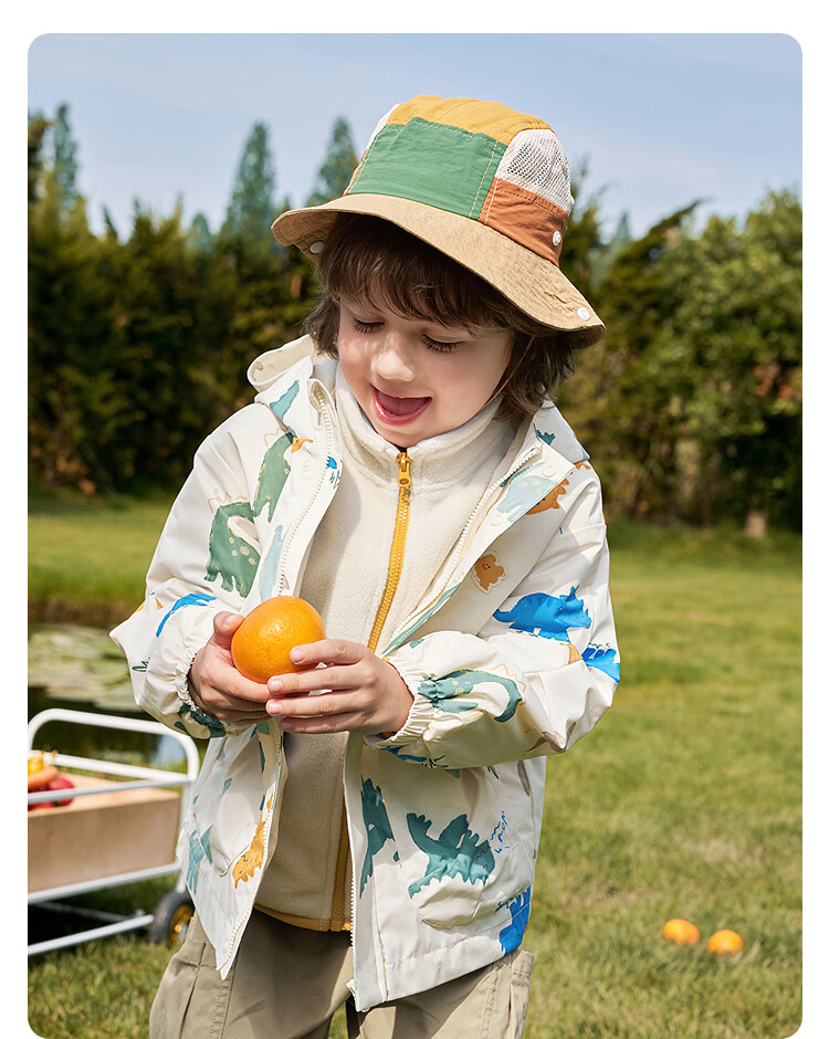 BALABALA Children's Clothing, Baby Outerwear for Boys And Girls, Infant Top, 2026 New Autumn Style, Kids Two-Piece Set with Hood, Trendy 25