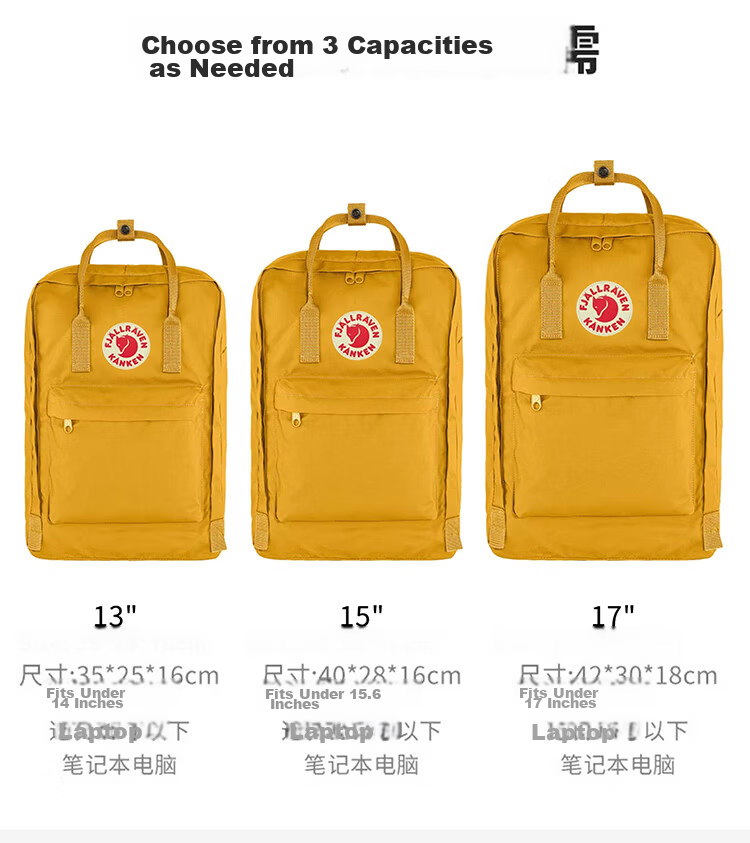 FJALLRAVEN Laptop Backpack 23523-046 Super Grey 13L Student School Bag 6