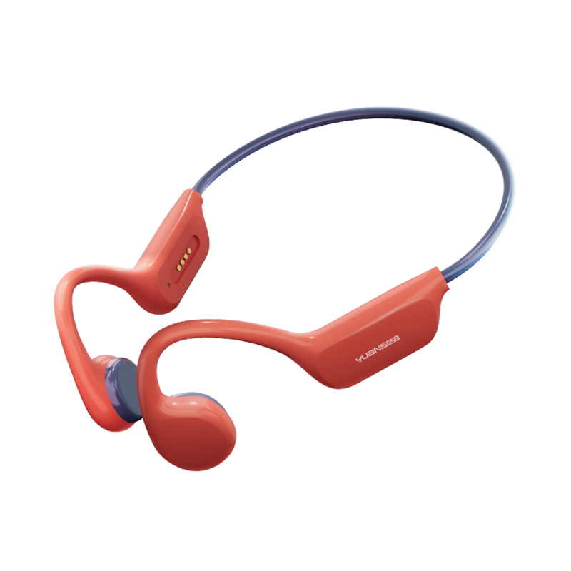 Yuanshi X7 Pro Bone Conduction Swimming Headphones, Non-In Open-Style Sports Bluetooth Earphones, IPX8 Waterproof, 16GB Memory MP3, Specially Designed for Running, Cycling, And Fitness