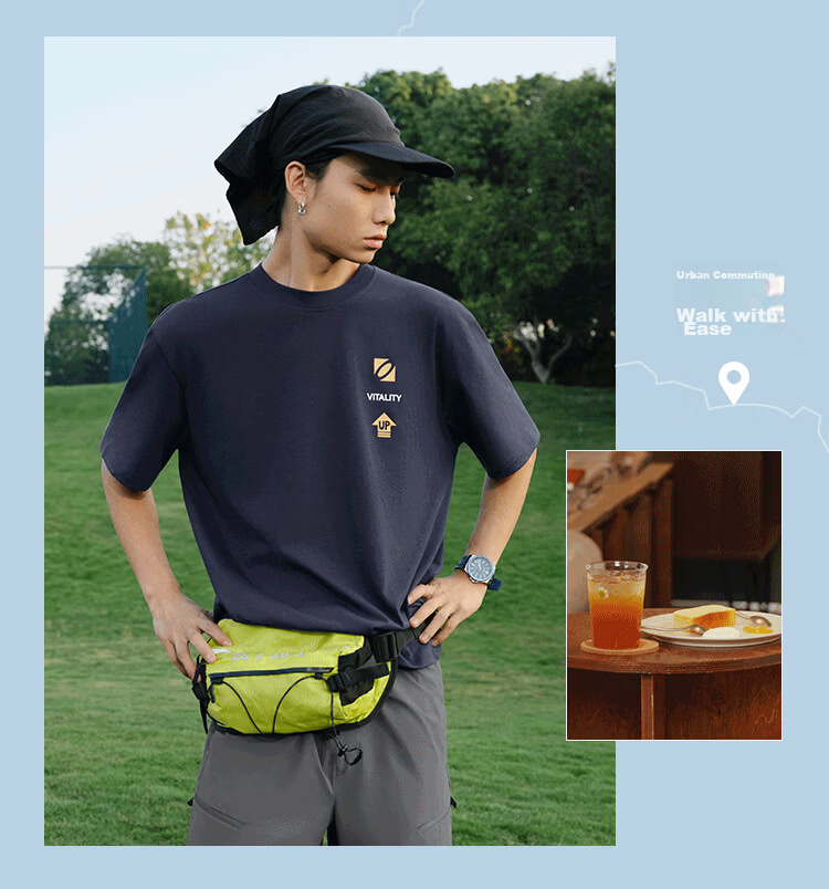 Semir Men's Short Sleeve T-Shirt Summer 2026 Pure Cotton Knit Light Sports Style Digital Print Top 109326100117 9