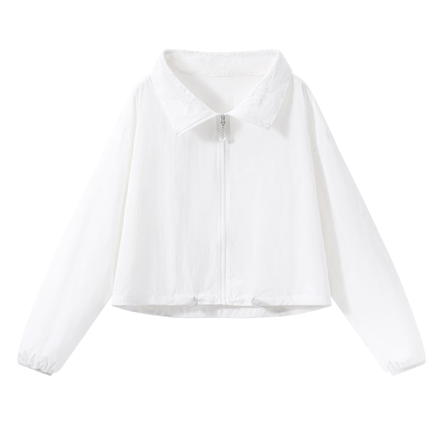 MJ STYLE Women's Summer 2026 Thin Versatile UV Protection Casual Jacket with Lapel Collar, No Hood