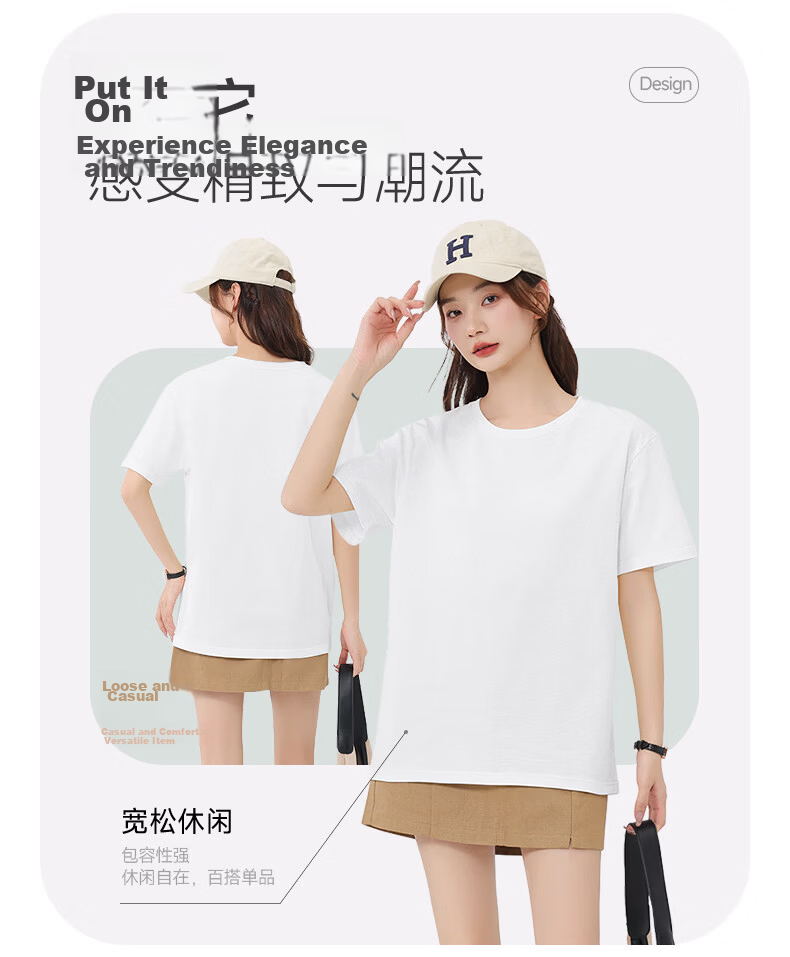 Warrior Women's 2026 Summer New Cotton Short Sleeve T-Shirt Loose Fit Slim Outdoor Breathable Printed Top 3