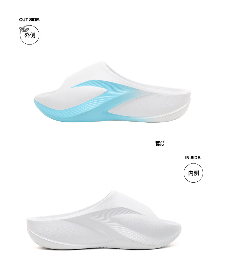 Zhunzhe Sky 3 Men's Sports Slippers Spring Summer Antibacterial Waterproof Non-Slip Soft Elastic Sandals Indoor Outdoor Beach Flip-Flops 20