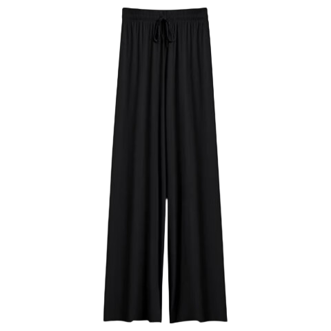 MJ STYLE Women's Ice Cool Wide-Leg Pants 2026 Summer Loose Casual Breathable High-Waist Slimming Trousers