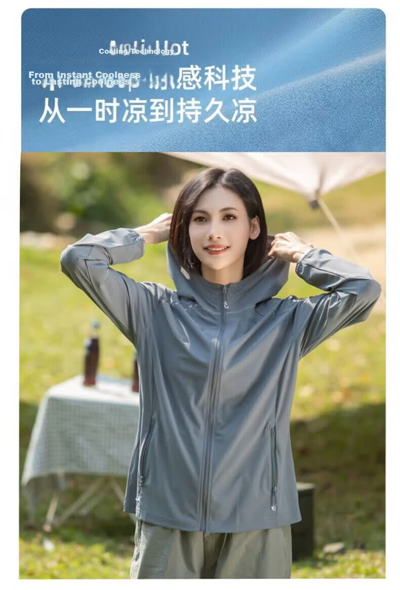 AEMAPE Ice Silk UPF50+ Women's Summer Sun Protection Jacket Breathable UV Protection Lightweight Quick-Dry Sunscreen Coat 2026 New Model 4