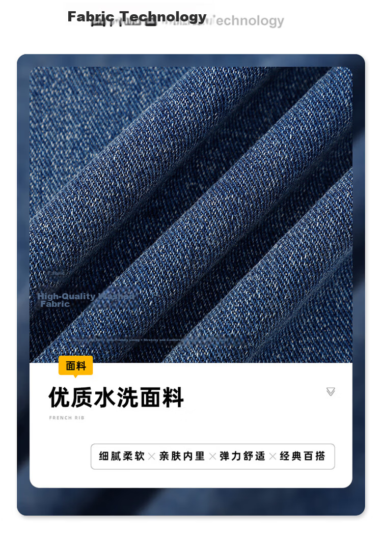 TUCANO Women's Jeans Loose Slim High Waist Wide Leg Casual Trendy Straight Pants Mid Blue 2XL 7