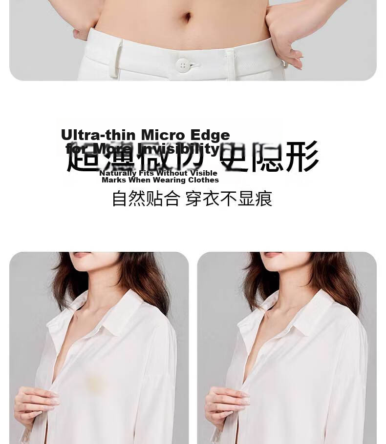LangSha Ultra-Thin Invisible Seamless Push-Up Bra for Women, Wireless, Anti-Slip, Side Support, No Show, No Bulge 10
