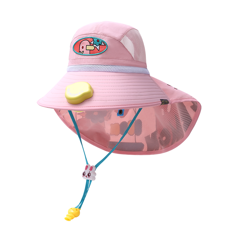 Lemonkid Children's Sun Protection Hat with Fan, Boys And Girls Sun Hat, UV Protection, Baby Cool Sunhat