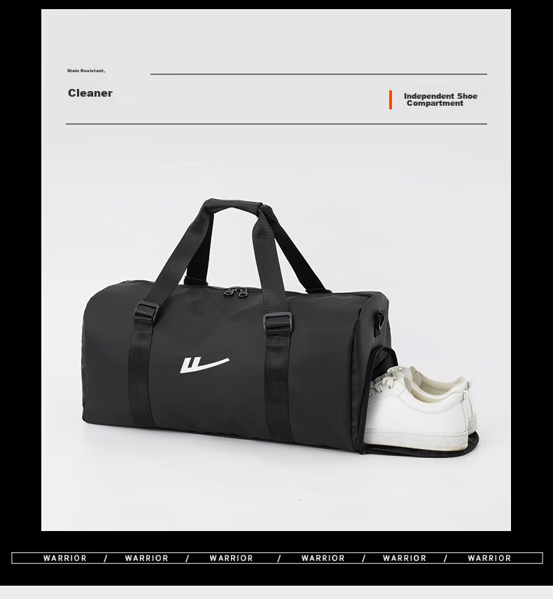 Warrior Travel Bag for Men, Dry And Wet Separation Fitness Bag, Business Trip Handbag, Storage Sports Bag, Luggage Bag with Large Capacity, Swimming Bag 12