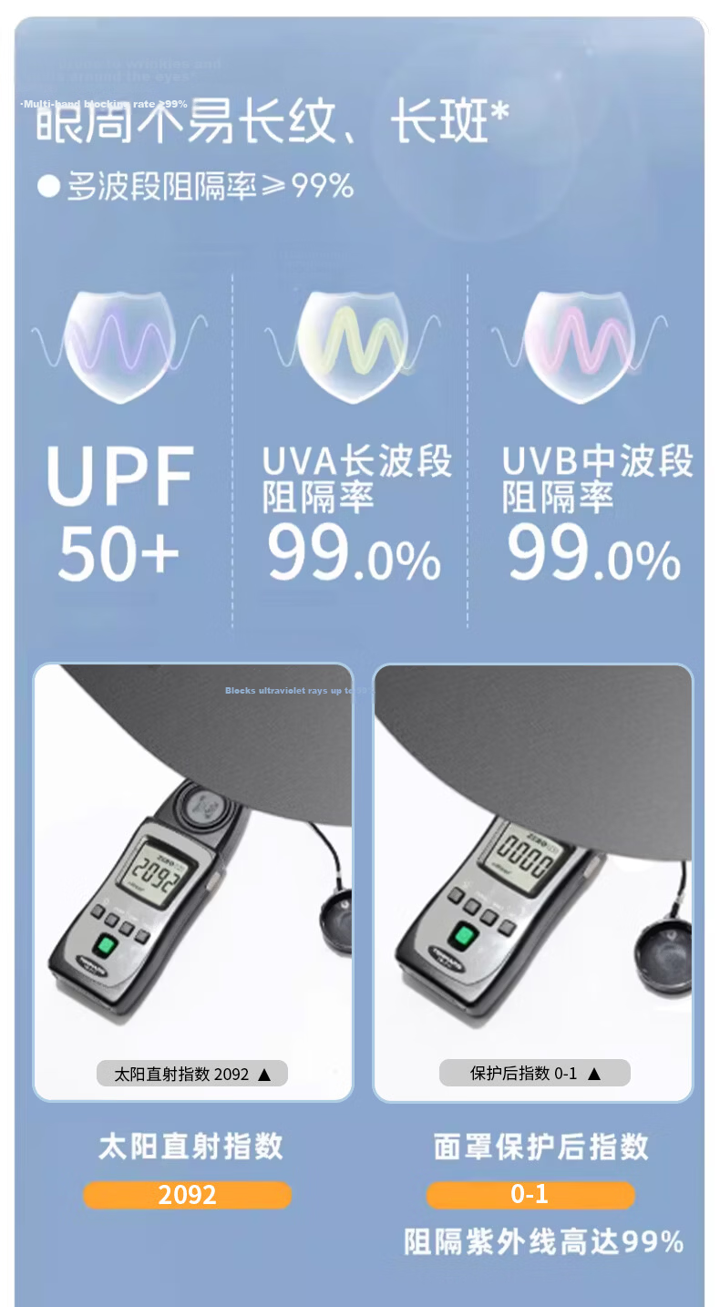 Warrior Sunscreen Face Mask for Women High-Value Spring Summer Cooling 2026 New Outdoor Cycling Breathable Mask 4