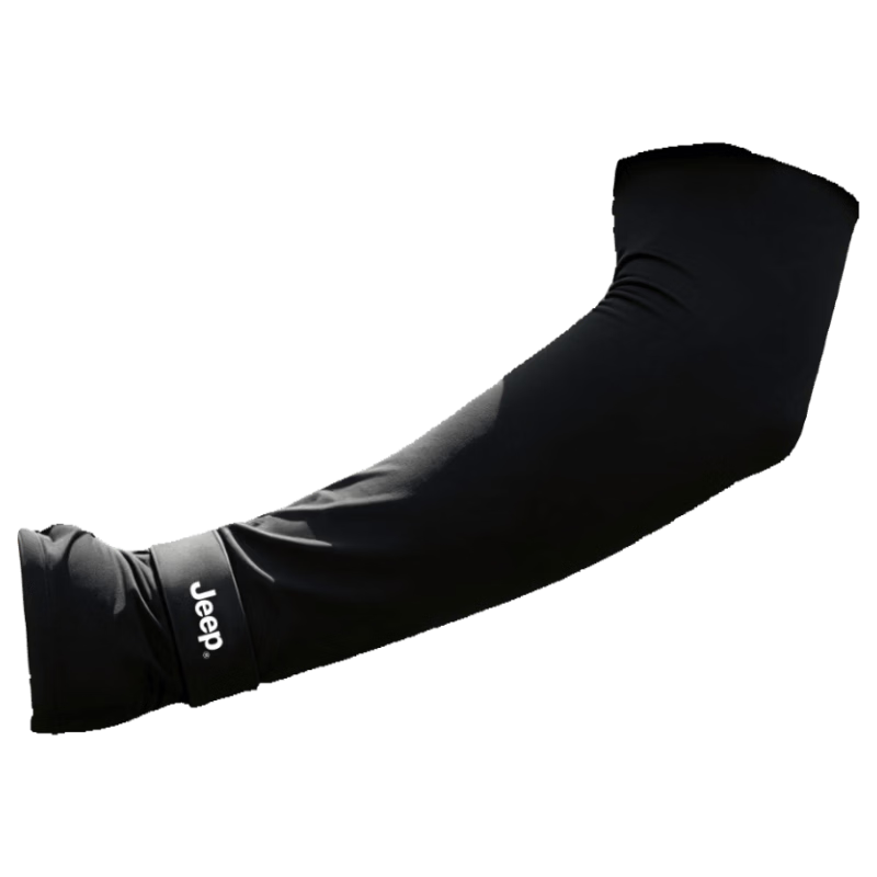JEEP Men's Summer Outdoor Sports Loose Breathable UV Protection Cooling Arm Sleeves Fishing Sun Protection Sleeves