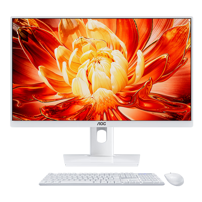 AOC All-in-One Desktop Computer 24.5-inch HD AI Learning Business Office Home PC (12th Gen Core i5-12450HX, 16GB RAM, 512GB SSD)
