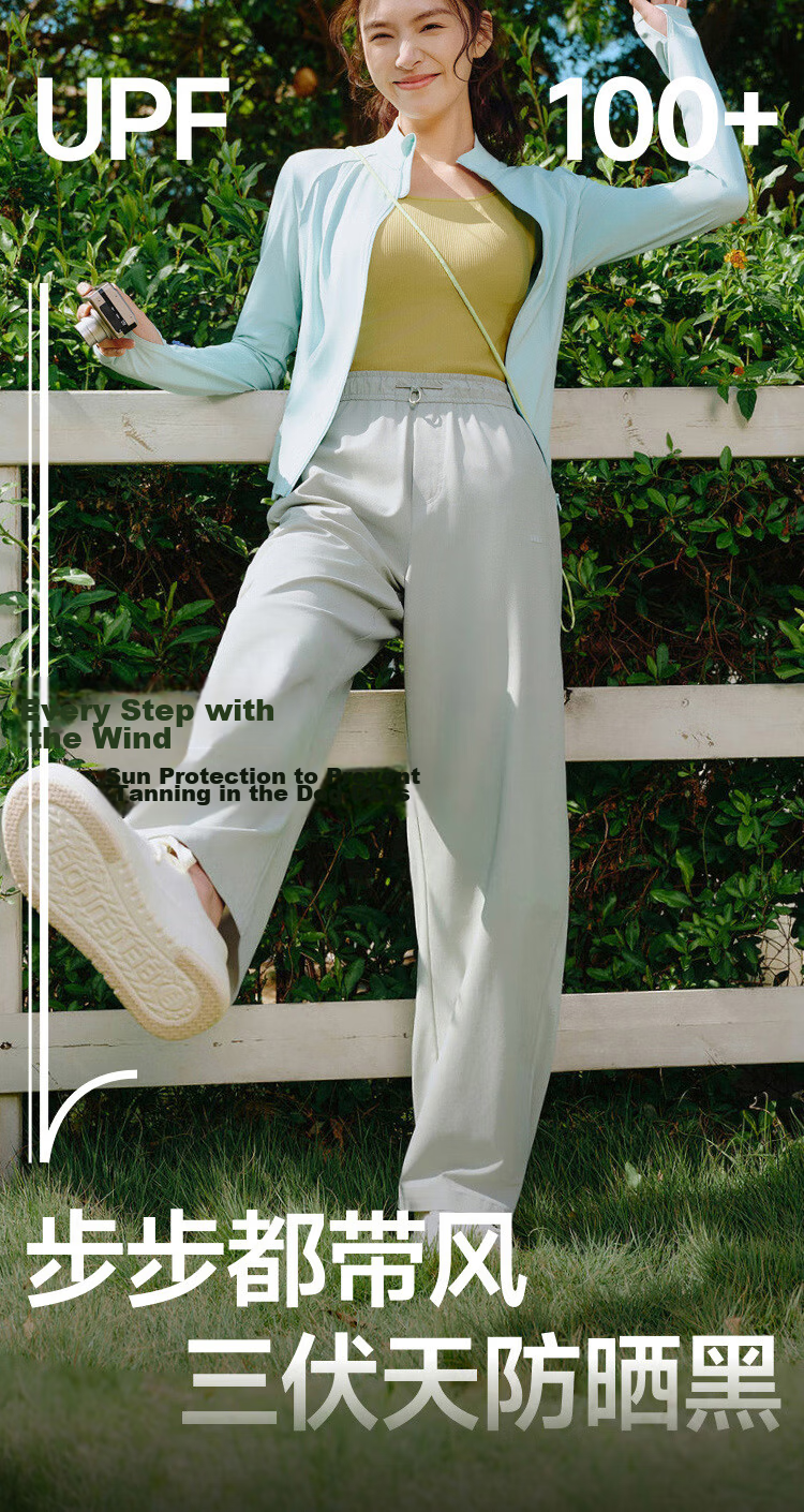 Beneunder Women's Ultra-Breathable Loose Sun Protection Pants, Wide-Leg Casual Trousers, Sports Quick-Dry Spring And Summer 2025 New Style AS850 4