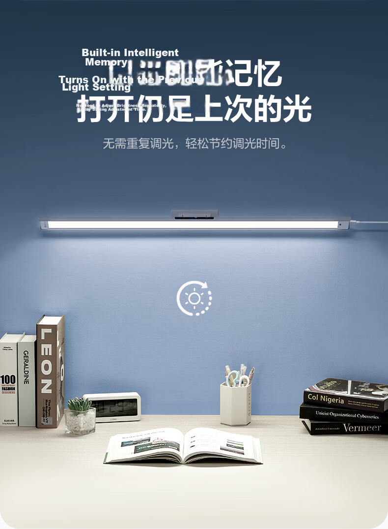 BULL Eye Protection Desk Lamp Full Spectrum Wall-Mounted AAAA Grade Eye Care Study Light 14W 14