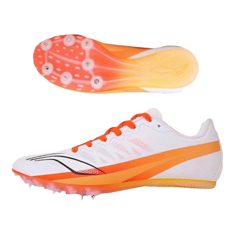Li-Ning Track And Field Spikes, Professional Sprint Shoes for Men, Athletic Shoes for Women, Middle And Long-Distance Running Shoes for Students, Middle School And High School Exam Training Spikes