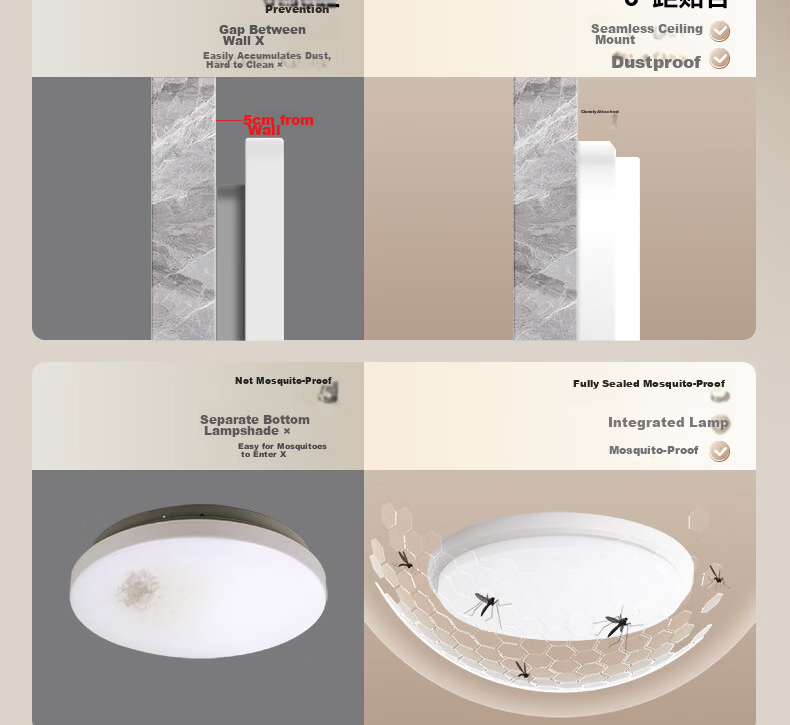 ARROW Arrow Living Room Light Zhongke Rare Earth Full Spectrum LED Bedroom Ceiling Light Large Living Room Light Guangdong Zhongshan 20