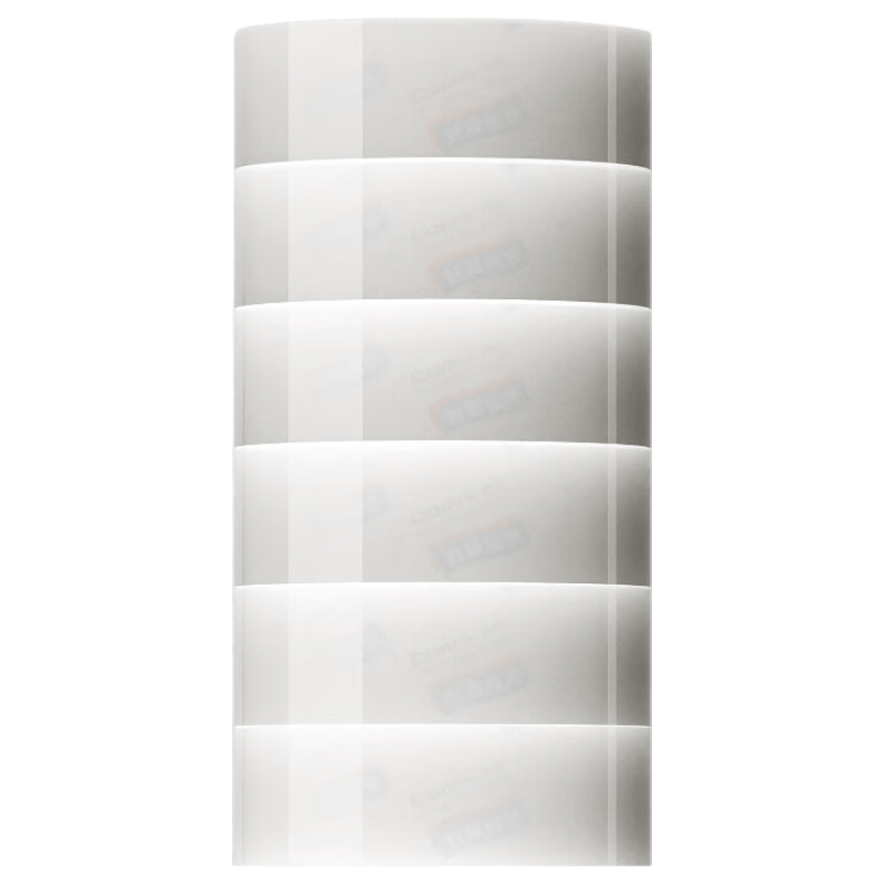 COMIX Transparent Tape/wide Tape/boxing Tape, Express Packaging Tape, Transparent, 6 Rolls, Width 45mm*60y*45um, Length 54.8 Meters/roll, JP4506-6