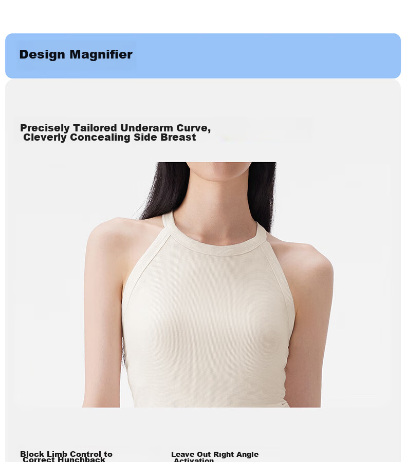 Half-Lined Cooling Padded Halter Tank Top for Women Slim Fit with Built-in Bra Pad Dark Chocolate Black S 29