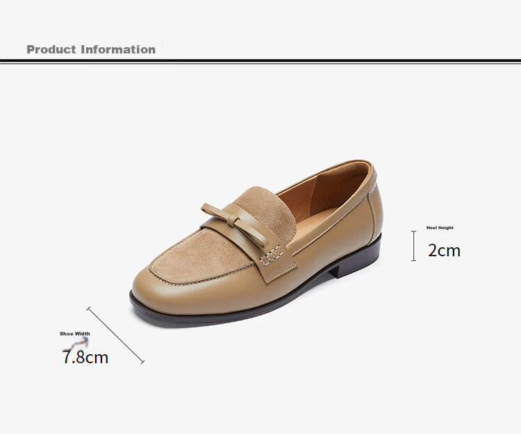 Le Saunda 2026 Spring New Commuter Retro Sheepskin Loafers Women 24702 Churong Beige BDK38 2